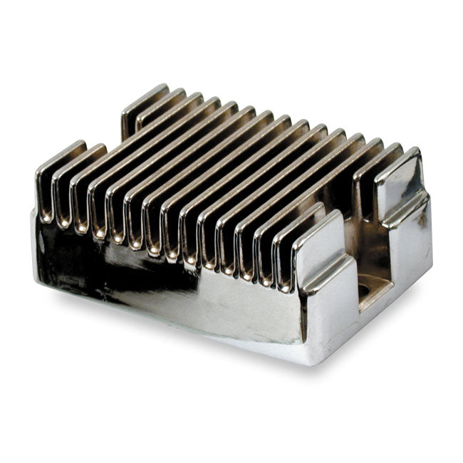 Accel, Voltage Regulator/Rectifier. Chrome for 81-88 Big Twin