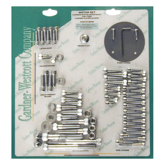 Motor Screw Set, Allen for 82-83 FXR