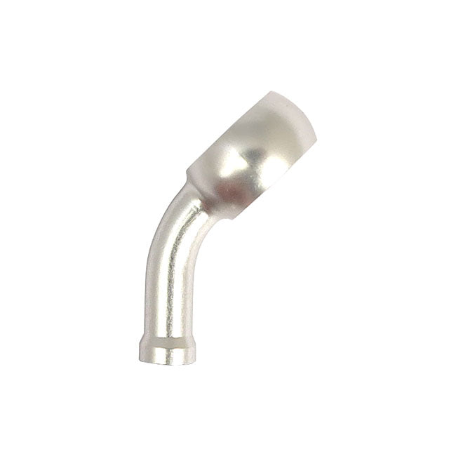 Trw Varioflex Banjo Fitting Silver 3/8"-10mm, 45 Degree Down for Universal