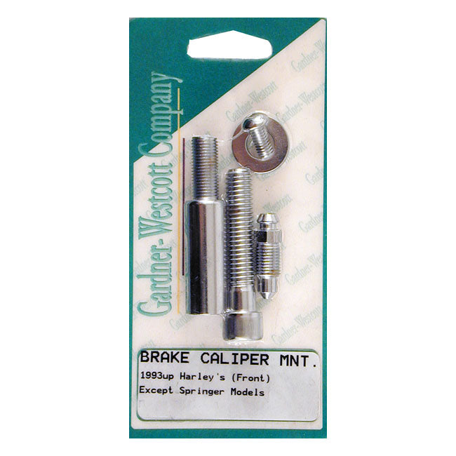 Caliper Mount Kit, Front. Chr. Allen for 93-99 H-D (Excl. Springers)