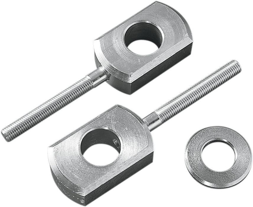 Drag Specialties Rear Wheel/Chain Adjuster - Part #DS195104 - Hogparts UK