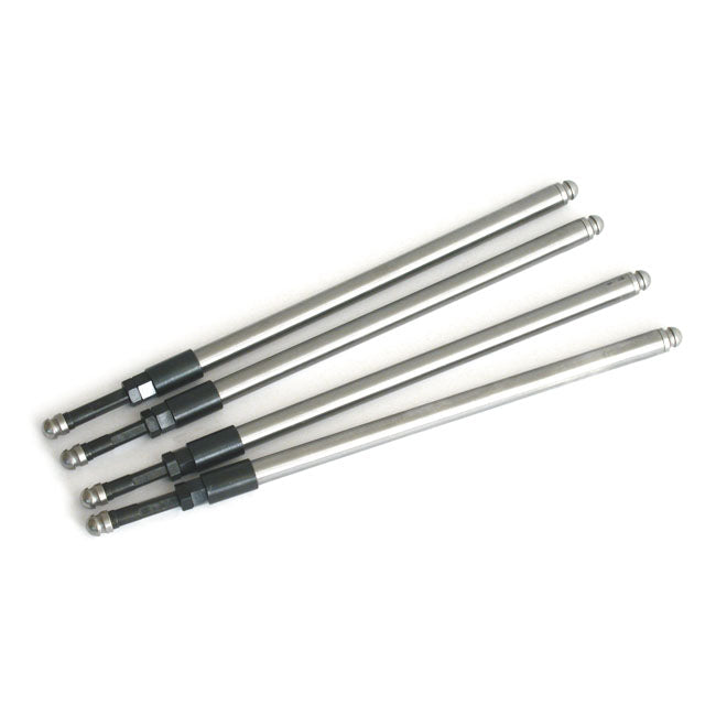 S&S, Quickee Pushrod Set For Shovel. Not DrilLED for 66-84 Shovelhead . With Evo Style Cam, Tappets & S&S Tappet Guides