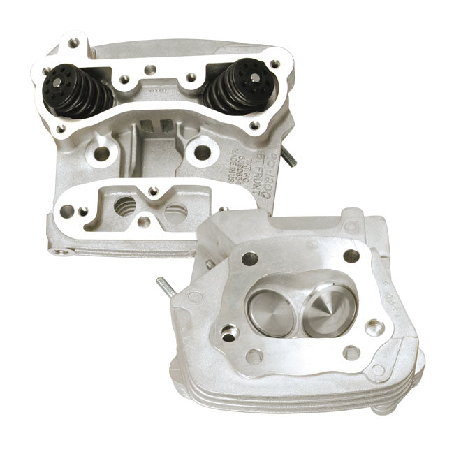 S&S, Superstock Evo Cyl. Head Kit. Natural for 84-99 Evo Big Twin