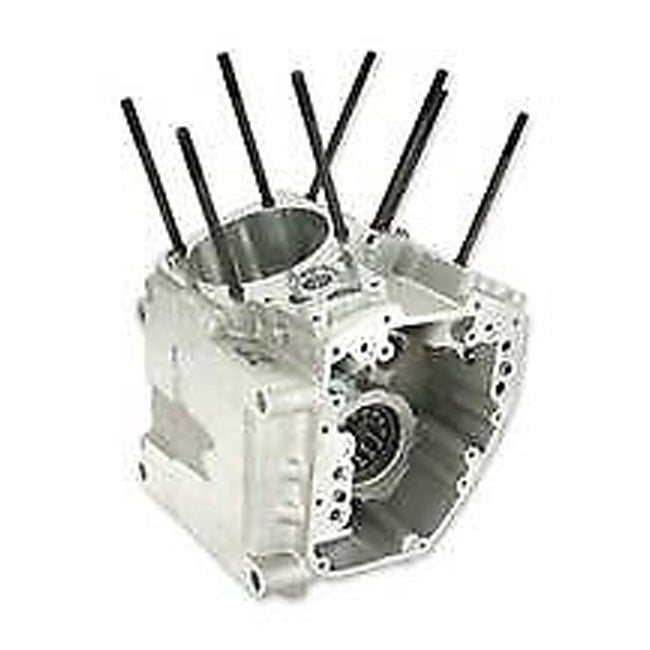 S&S, 99-06 Crankcase Assembly, 4-1/8" Bore. Polished for 99-06 Twin Cam (Excl. 2006 Dyna)