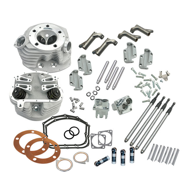 S&S, Shovel To Panhead Cyl. Head Conversion Kit. 3-5/8" for 66-84 Shovel With 3-5/8" Big Bore Cylinders