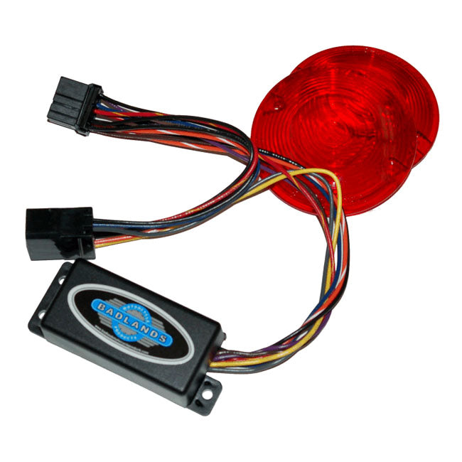 Badlands, Illuminator for 97-08 FLSTC, Flt, FLHT, FLHR, FLTR