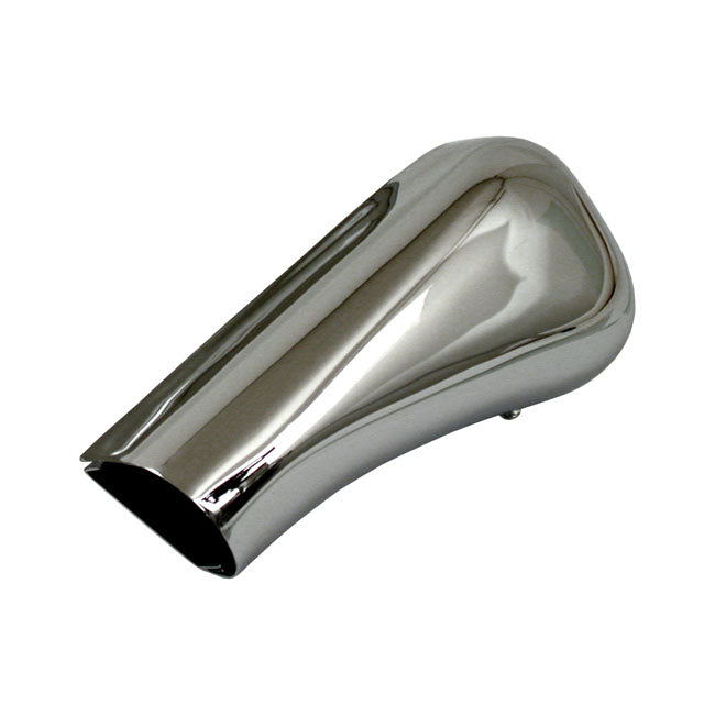 Paughco, Early Air Intake Housing. Smooth for Fits H-D With Keihin Butterfly Carb (Excl. Cv)