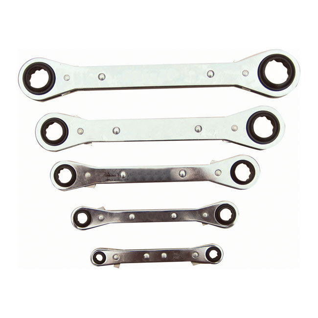 Lang Tools Box End Wrench Set Conventional Design Metric for Univ.