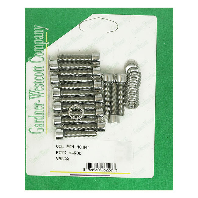 Gw, Oil Pan Mount Set for 02-17 V-Rod