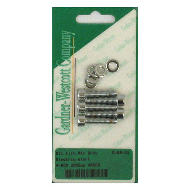 Gw, Oil Filt. Mount & E-Start Mount Set for 02-17 V-Rod