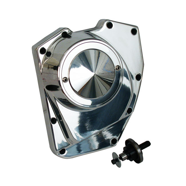 BDL, Billet Cam Cover For Twin Cam for 01-17 Twin Cam; S&S T-Series Engines. (With Gear Driven Cams Only)