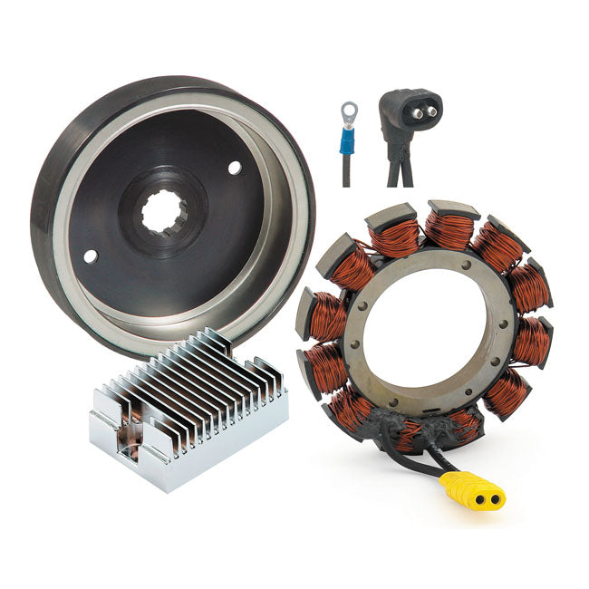 Accel Rotor/Stator/Regulator Charge Kit for 91-99 Big Twin (Excl. TC)