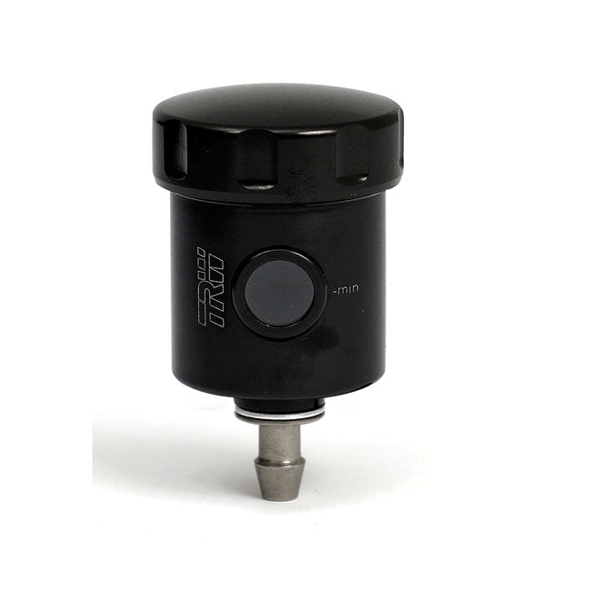 Trw Remote Brake Fluid Reservoir, Black With Straight Outlet