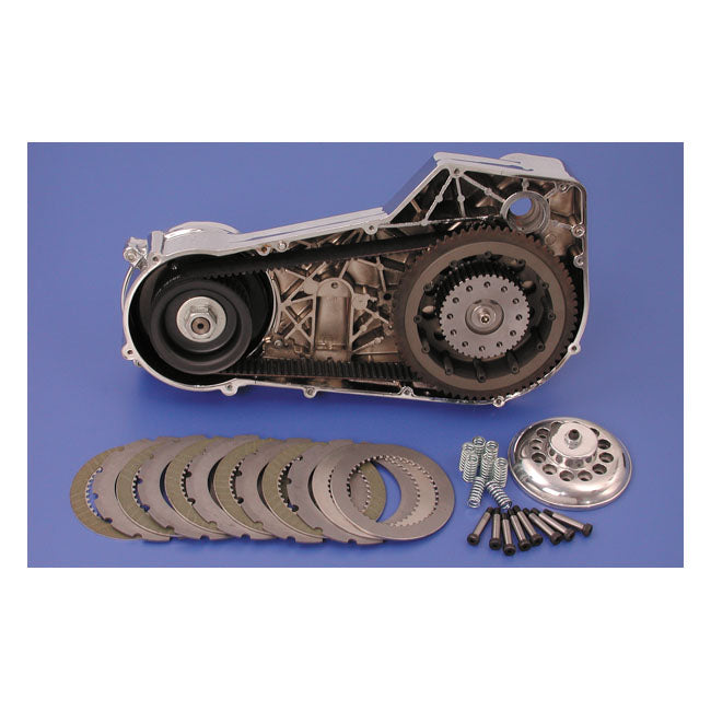 BDL, Bolt-In Elec. Start 8mm Belt Drive Kit. Softail for 1989 Softail With Late Style Starter