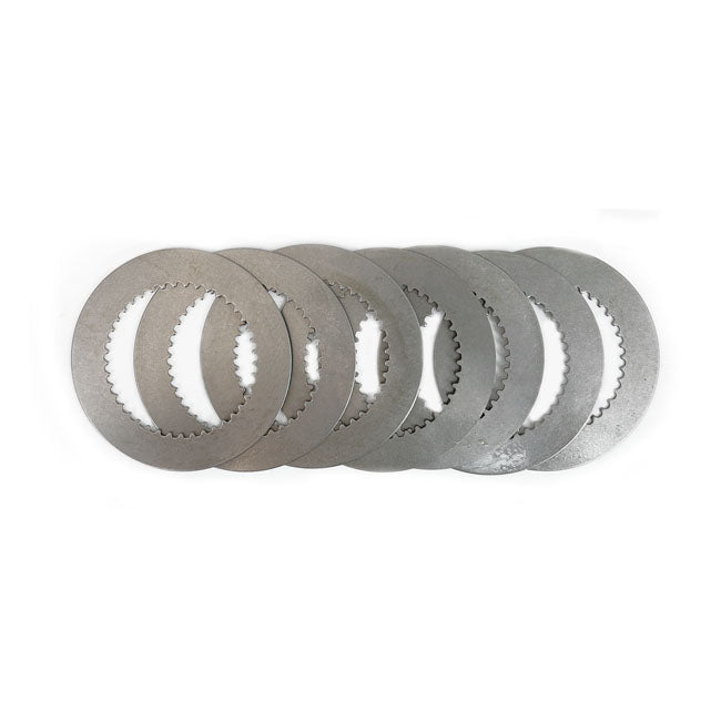 BDL, .059" Steel Drive Plate Set (7) for 98-06 Big Twin (Excl. 2006 Dyna) With 518758 BDL Competitor Clutch