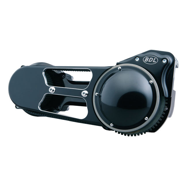 BDL, Ev-575 Series 2" Belt Drive Kit. Black for 90-06 5-Speed Softail