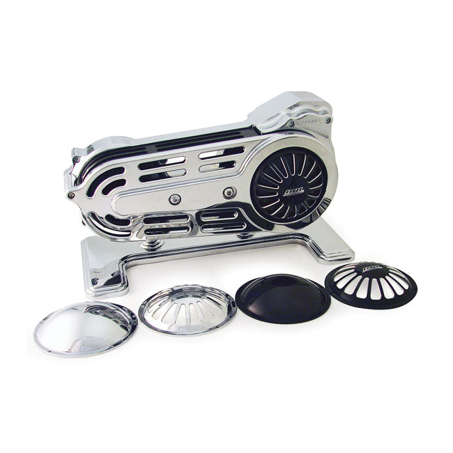 BDL, Ev-700 Series 2" Belt Drive Kit. Polished for 90-06 Softail
