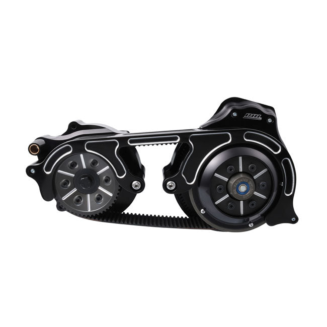 BDL, TC2P Series 2" 8mm Belt Drive Kit. Black for 07-16 Flt/Touring. Models With Hydraulic Operated Clutch Only
