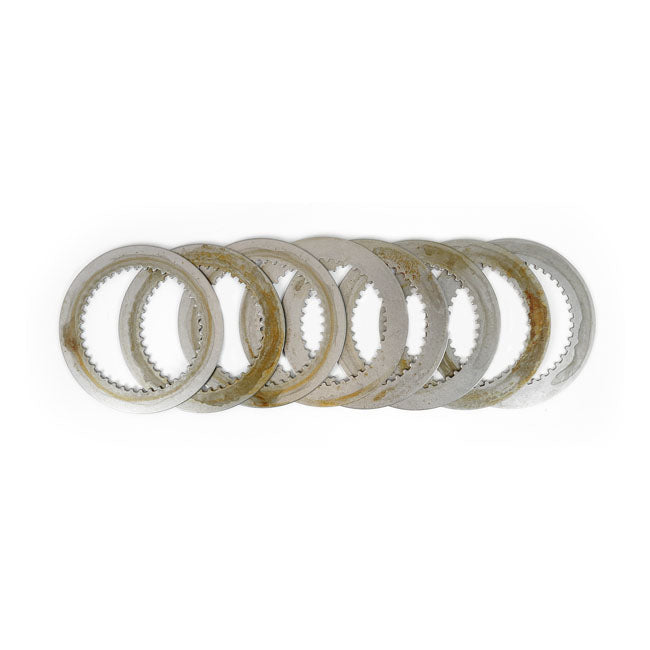 BDL, Replacement Competitor Clutch Steel Drive Plate Set for 90-97 Big Twin With 518848 BDL Competitor 'Balls' Clutch