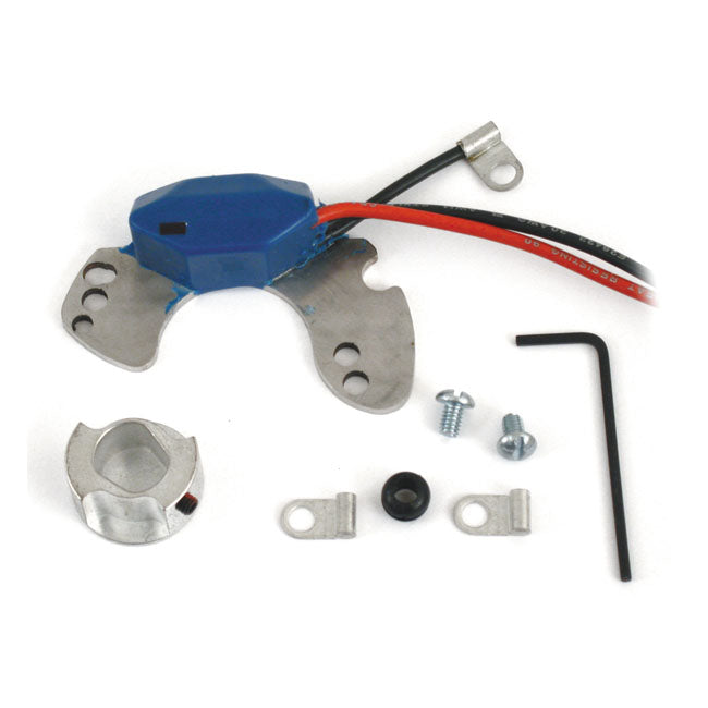 V-Tronic, Electronic Ignition For 6 & 12V. Hand Advance for 36-47 Big Twin Flathead; 36-47 Knuckle And 38-47 Wl, Wla, Wlc
