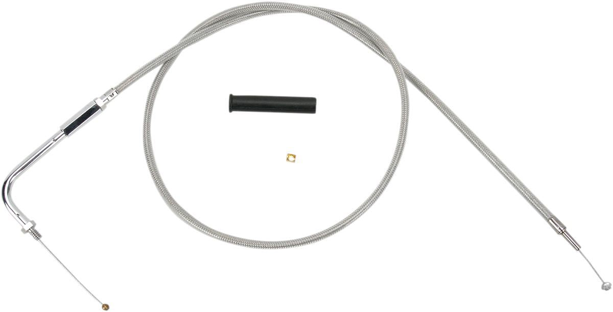 Drag Specialties Throttle Cable Stainless Steel 39.5" - Part #06500411 - Hogparts UK