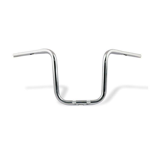 Paughco, 1-1/4" Apehangers For 1-1/4" Risers. 14" Rise for 82-20 H-D With Mech. & E-Throttle With 1-1/4" Id Risers (Excl. 88-11 Springers)