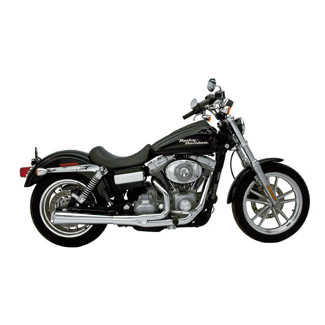 Kerker, 2-1 Supermeg Exhaust. Chrome for 06-11 Dyna