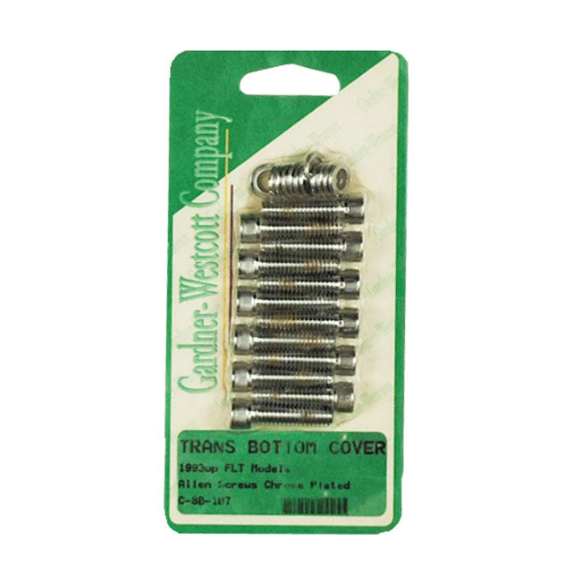 Transm. Bottom Cover Screw Kit, Allen for 93-06 Flt
