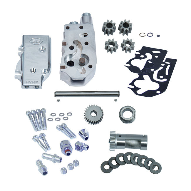 S&S, Hvhp Oil Pump Kit With Gears. Universal Cover for 84-91 Big Twin