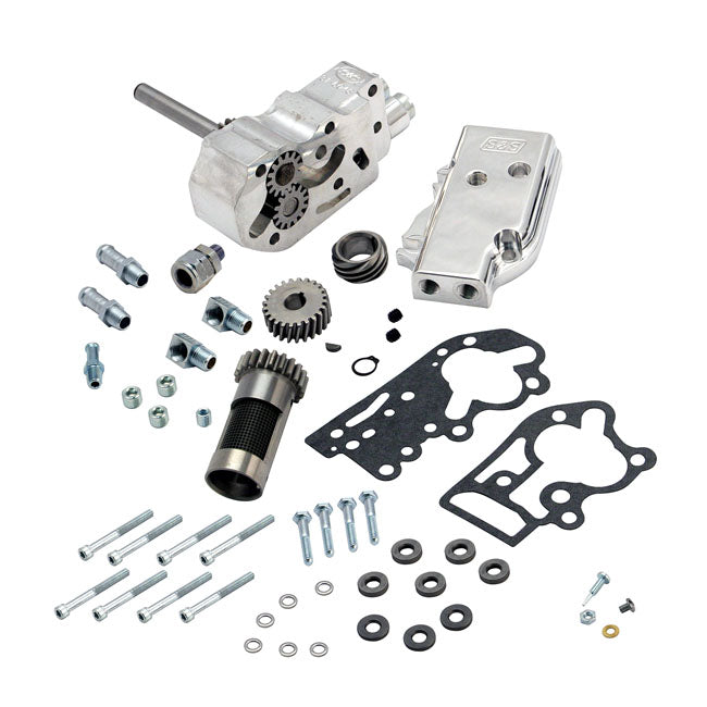 S&S Billet Oil Pump Assy W/Gears for 54-69 Big Twin