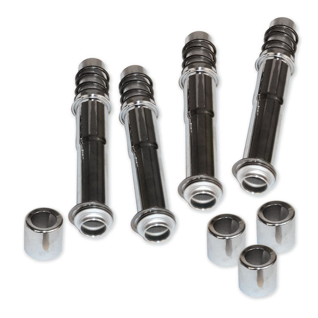 S&S, Pushrod Cover Kit (Excl. Retainers) for 84-99 Big Twin (Excl. TC); 86-90 XL