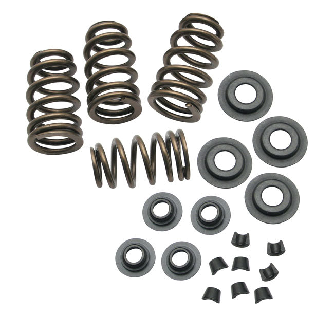 S&S, Street Performance Valve Spring Kit. .650" Valve Lift for 05-17Twin Cam (Excl. 110" Models); 04-20 XL; 08-12XR1200; 03-10Buell Xb