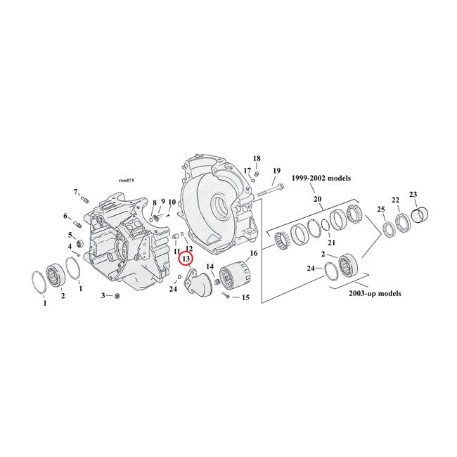 S&S Billet Oil Filter Mount Kit for 99-05 Dyna; 99-06 Flt (Excl. Softail)