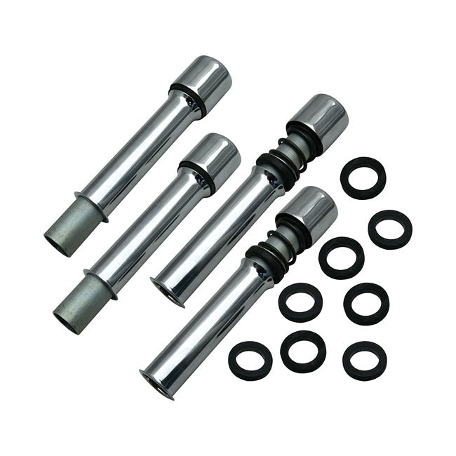 S&S, Pushrod Cover Kit (Excl. Retainers) for 36-47Ohv Big Twin (Knuckle); S&S Kn-Series Engines