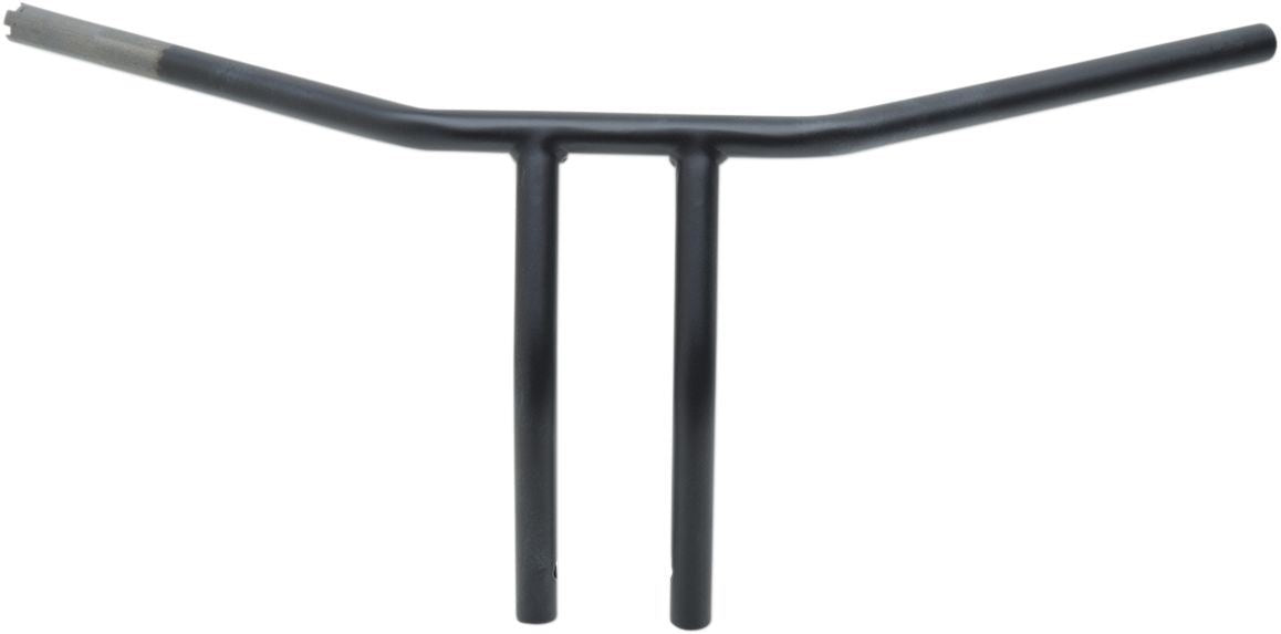 Drag Specialties Handlebar 10" T-Bar Drilled Flat Black TBW - Part #06014232 - Hogparts UK
