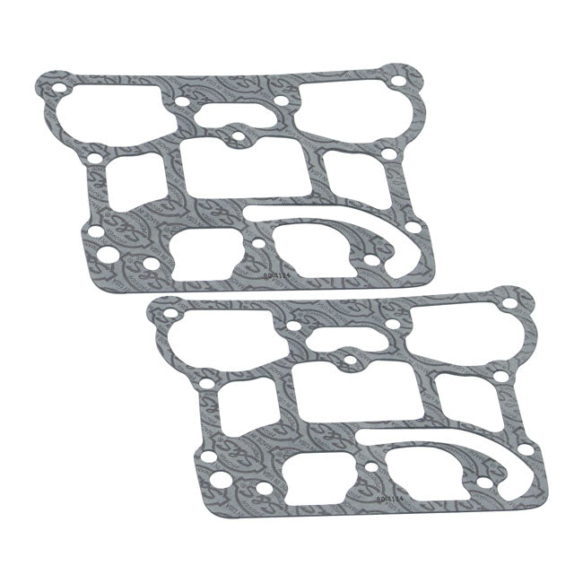 S&S, Superstock Rocker Cover Gasket Kit for 99-17 Twin Cam (Excl. Twin-Cooled)
