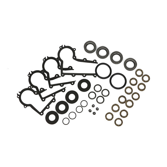 S&S, Rocker Arm Cover Gasket Kit for 36-47 Knucklehead With Oem Or S&S Kn Tins; All S&S Kn-Series Engines.