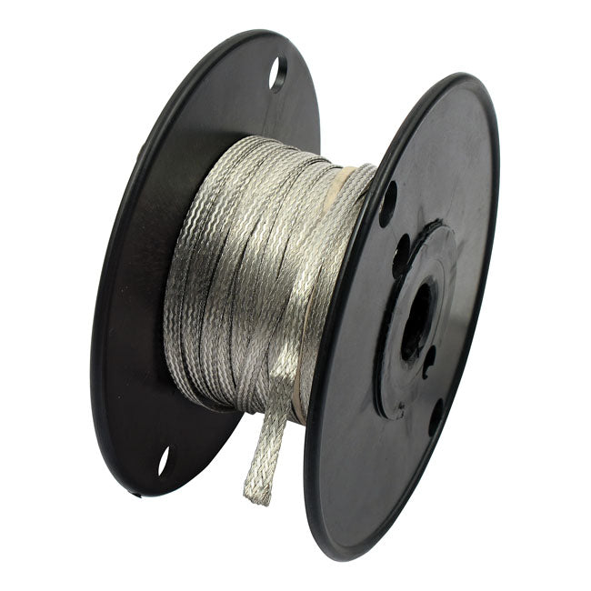 Custom Dynamics, 3/16" Stainless Wire Loom. 100Ft. (30.48M) for Universal