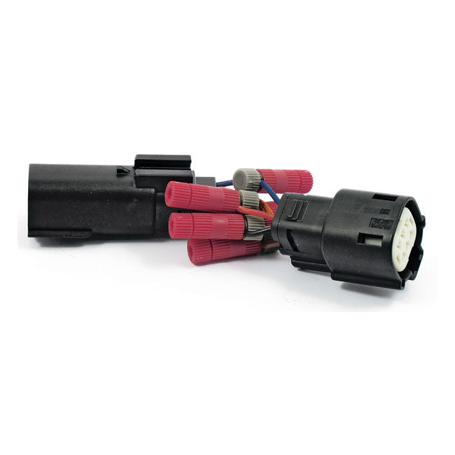 Custom Dynamics, Plasma Rod Standard. 6 Pin Adapter for 10-13 FLHX, Fltrc (Excl. Cvo Models)