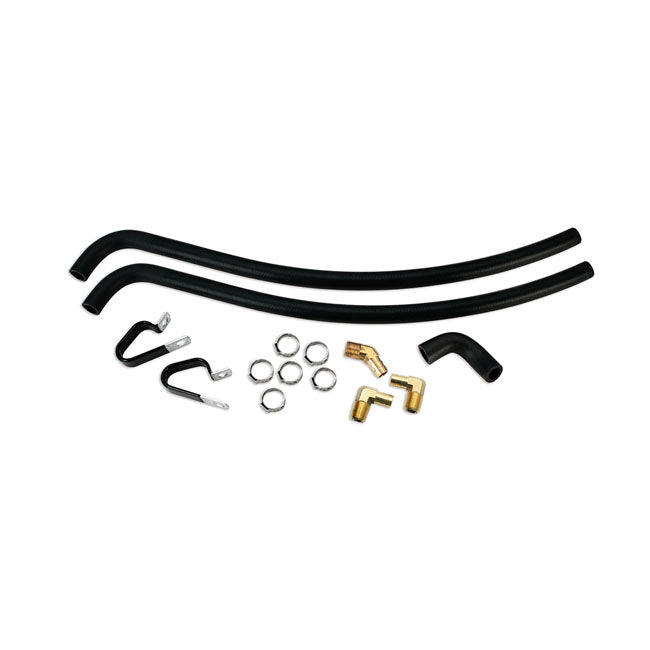 Oil Line Kit For S&S T2 Crankcases for 07-16 Touring