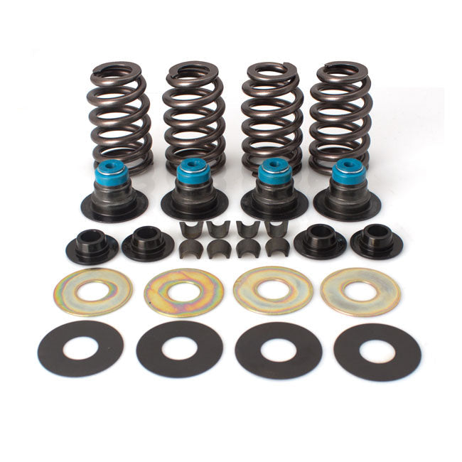 S&S, Street Performance Valve Spring Kit. .585" Valve Lift for 05-17TCa/B (Excl. 110" Models); 04-20 XL; 08-12XR1200; 03-10Buell Xb