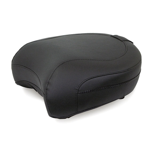 Mustang, Passenger Seat. Recessed With Backrest Receiver for 97-20 Flt/Touring