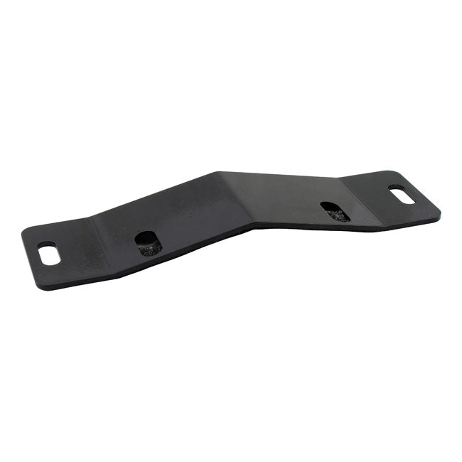 Mustang, FL Seat Mount Bracket. Black for 65-96 FL H-D Without Handrails