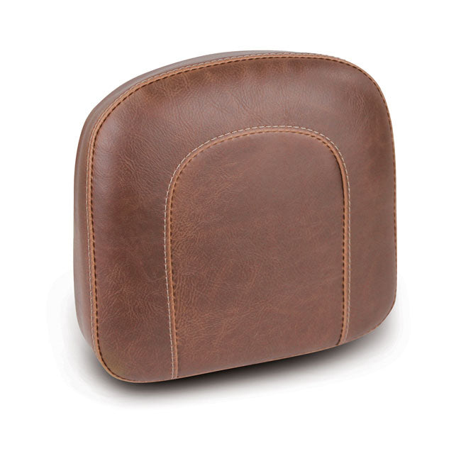 Mustang, Oem Style Sissy Bar Pad. Brown for All H-D With Stock/Aftermarket Sissy Bars (Excl. Touring And 18-20 Softail Models)