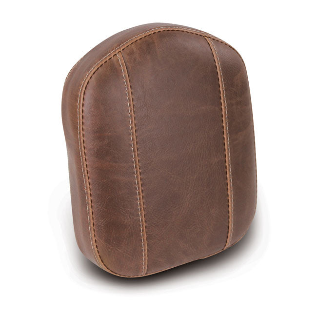 Mustang, Oem Style Sissy Bar Pad. Brown for All H-D With Stock/Aftermarket Sissy Bars (Excl. Touring And 18-20 Softail Models)