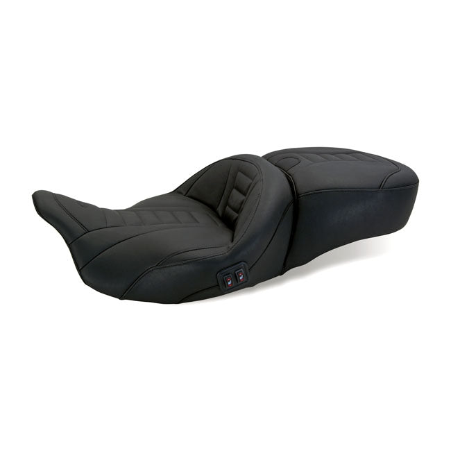 Mustang, Deluxe Super Touring Seat. Heated for 08-20 Touring