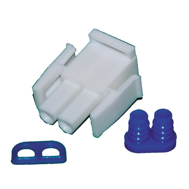 Namz, Amp Connector. Plug, 2-Pins for Universal