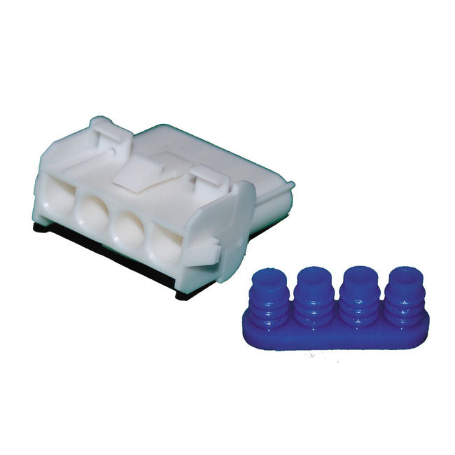 Namz, Amp Connector. Receptable, 4-Pins for Universal