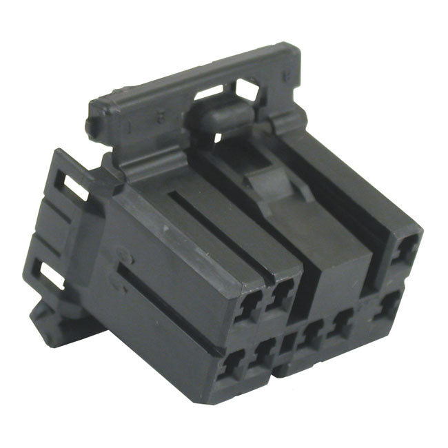 Namz, Amp Multilock Connector. Black, Plug, 8-Pins