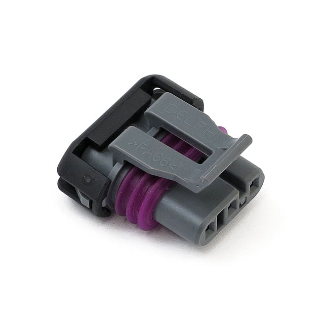 Namz, Delphi Map Sensor, Female Connector. 3-Pin for 98-20 Various H-D